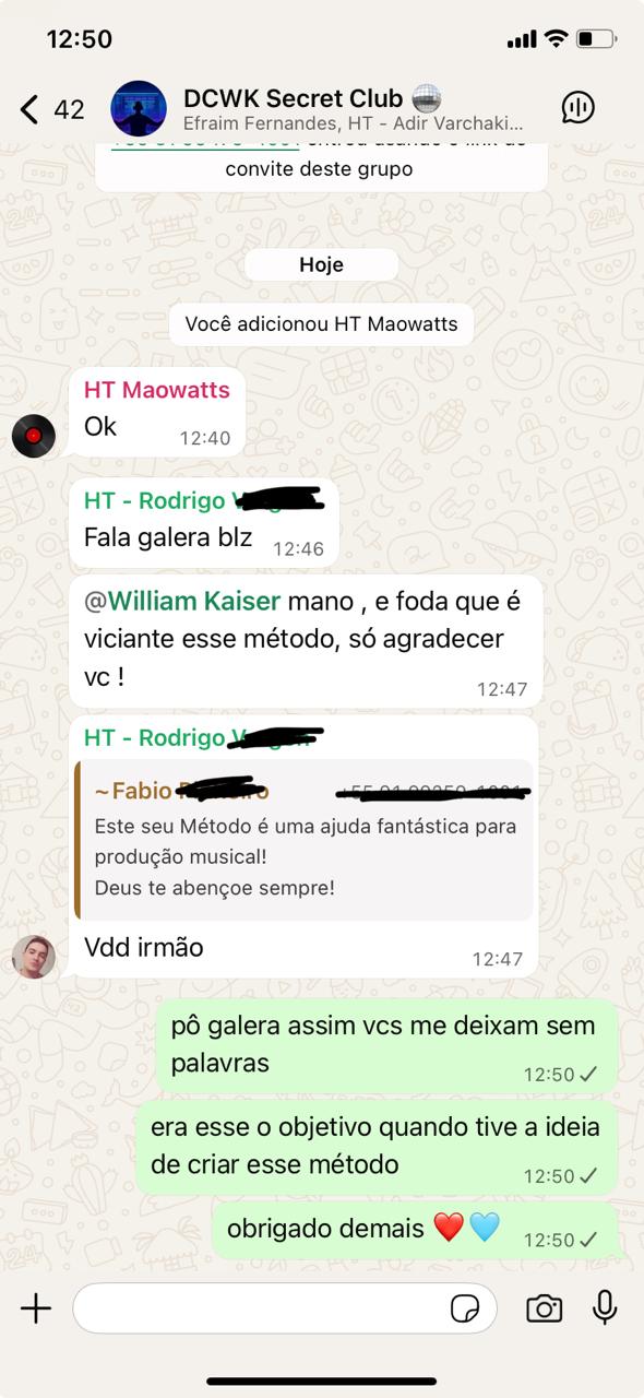 Resultado de aluno DCWK: track finalizada com padrão profissional