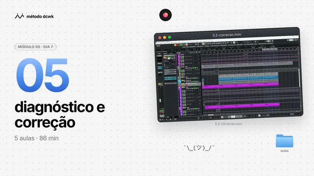 Módulo 5: diagnóstico e correção